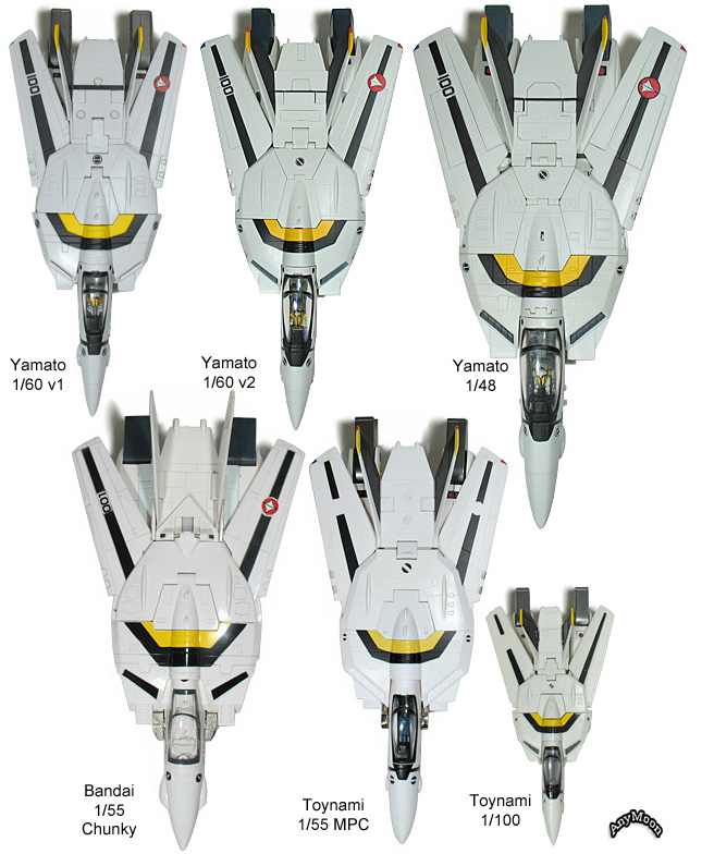 VF-1 Toy Super Comparison Post – Scorched Earth Toys